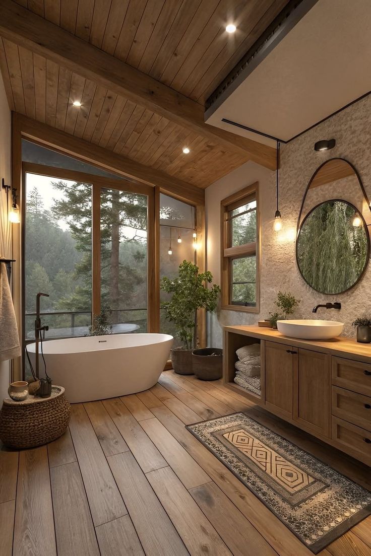 Example of a bathroom renovation project type